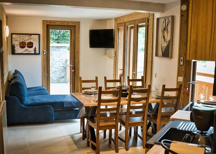 Apartament Au Pied Des Pistes Confort Pour 6 Avec Terrasse